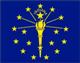 Indiana State Flag 